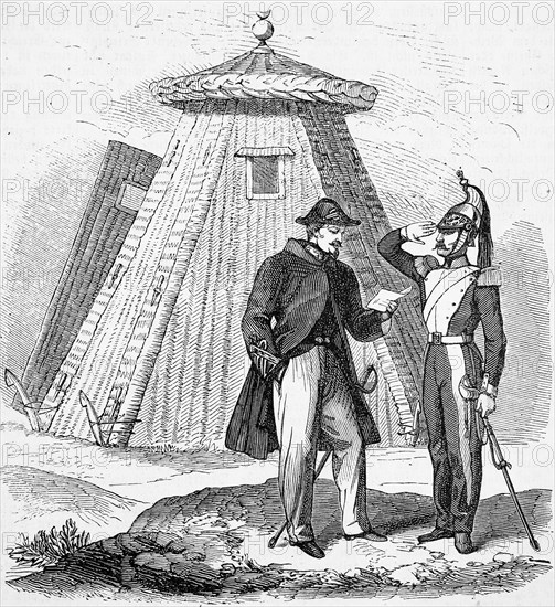 The new kind of tents were made of willows