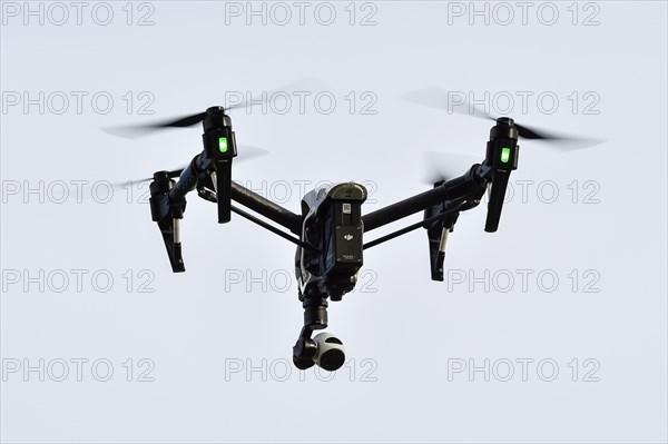 DJI Inspire 1 drone in flight