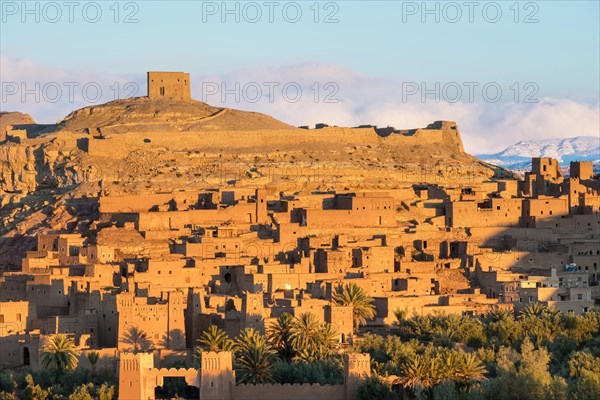 Ksar of Ait Ben Haddou at sunrise