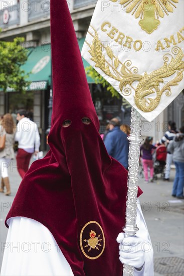 Penitent at the Semana Santa