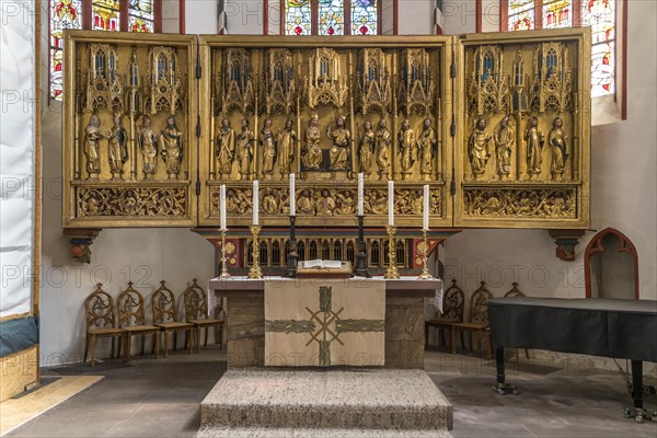 Gothic winged altar