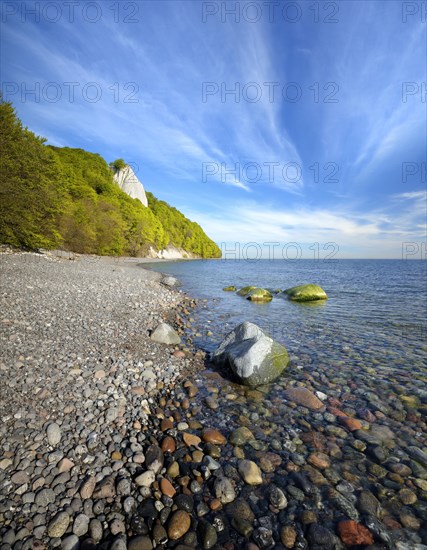 Stone beach at the Baltic Sea