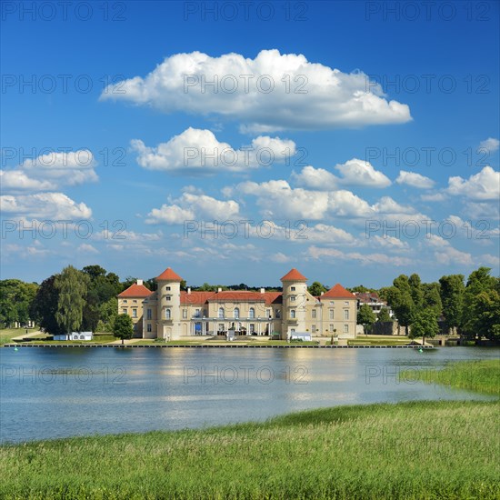 Castle Rheinsberg at Lake Grienerick