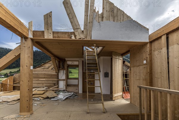 Penthouse of a house that will be demolished