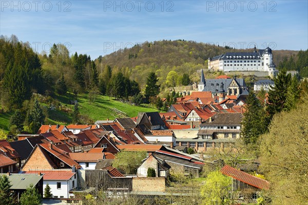 View of the castle and old town