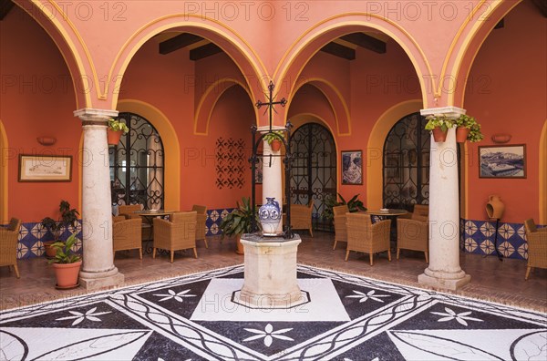 Patio of the Parador