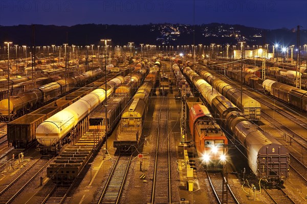 Train formation plant in the suburb of Vorhalle