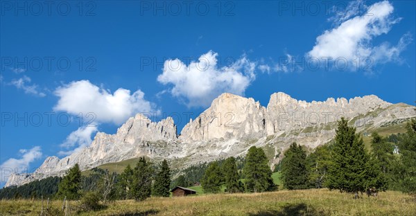 Western wall of the Rosengarten Group