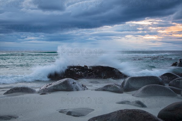 Rocks on the beach