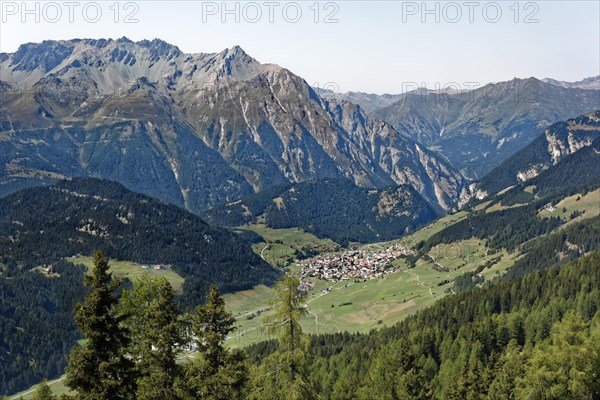 Nauders at the Reschenpass