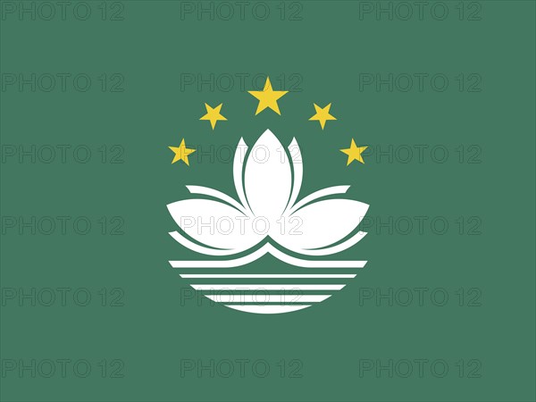 Official national flag of Macao