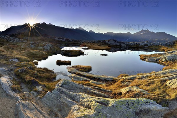 Sunrise at Grimselpass