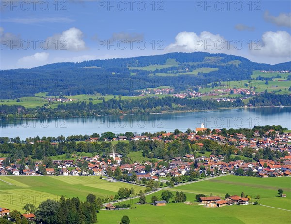Waltenhofen and Schwangau with Forggensee