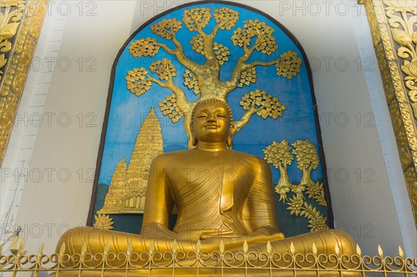 Golden Buddha statue