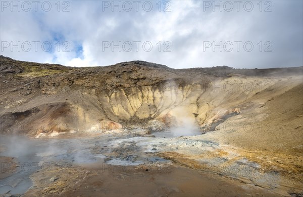 Steaming soil