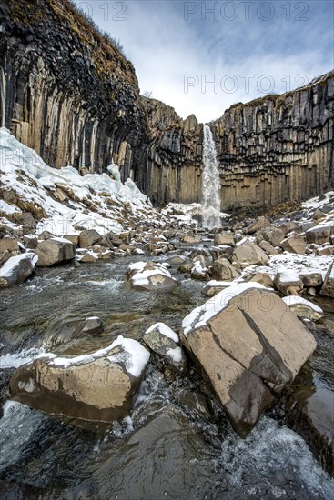 Svartifoss Waterfall