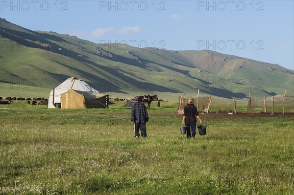 Nomad yurt camp