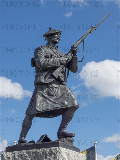 Scottish Black Watch soldier