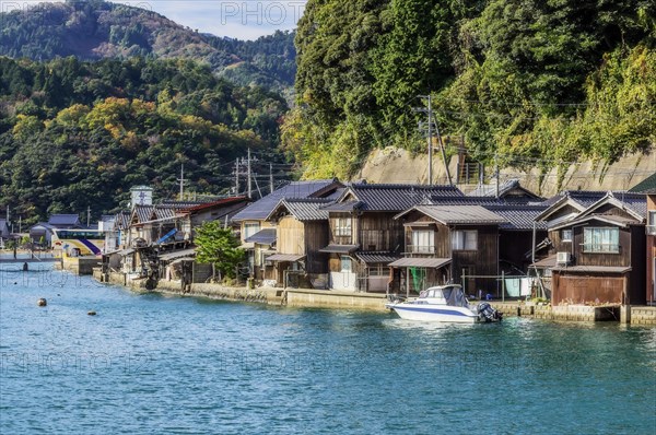 Fishing village by the sea