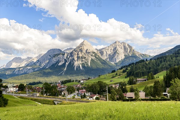 View of Leermoos and Ehrwald