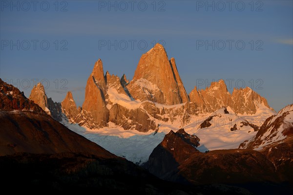 Cerro Fitz Roy at sunrise