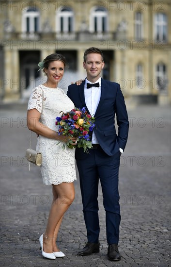 Bridal couple