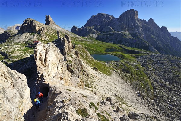 Climb on the Paternkofel