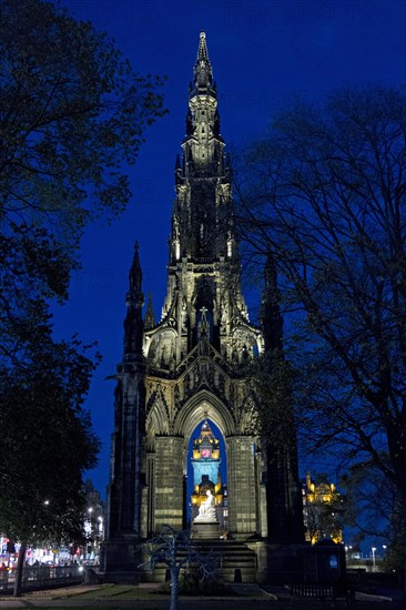 The Scott Monument Edinburgh