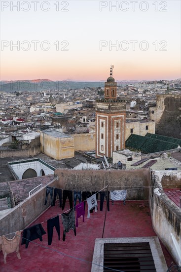 View of the old town of Fez