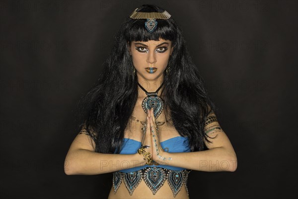 Young Woman as Cleopatra