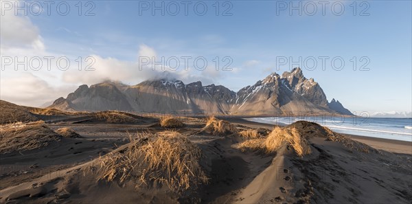 Long lava beach