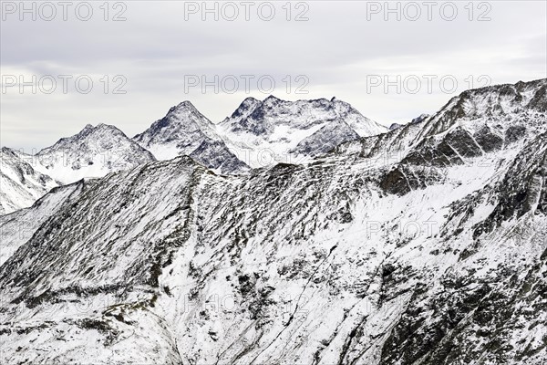 View from Hochtor to Schobergruppe
