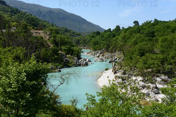 River Drino near Uji i Ftothe