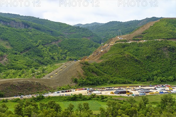 Construction site of the Trans-Adriatic Pipeline