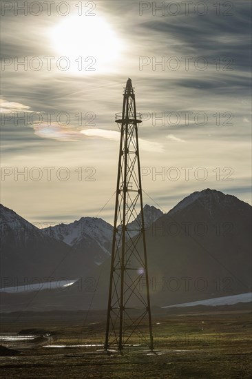 Old airship mast to anchor for the airship Norge by Umberto Nobile