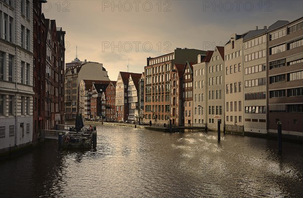 Historic houses at the Nikolaifleet