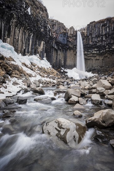 Svartifoss Waterfall