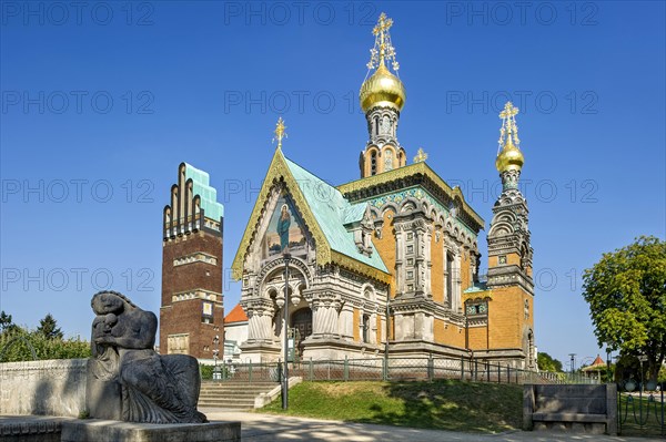 Russian Chapel of St. Mary Magdalene by Leonti Nikolayevich Benois