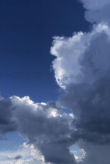 Emerging rain clouds (Nimbostratus)