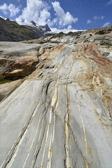 Glacier section below the Schlattenkees glacier