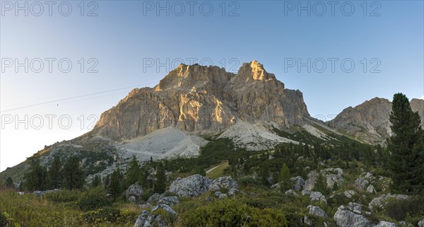 Lagazuoi in the evening light