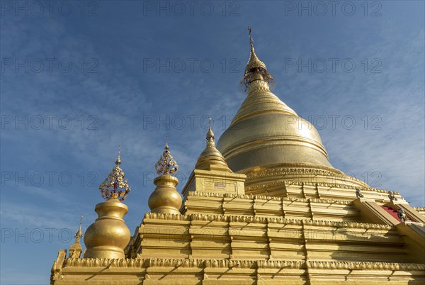 Golden stupa of Kuthodaw Pagoda