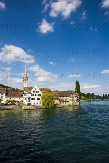 Old town on the Rhine