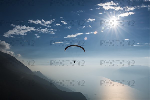 Paragliding over Monte Baldo on Lake Garda