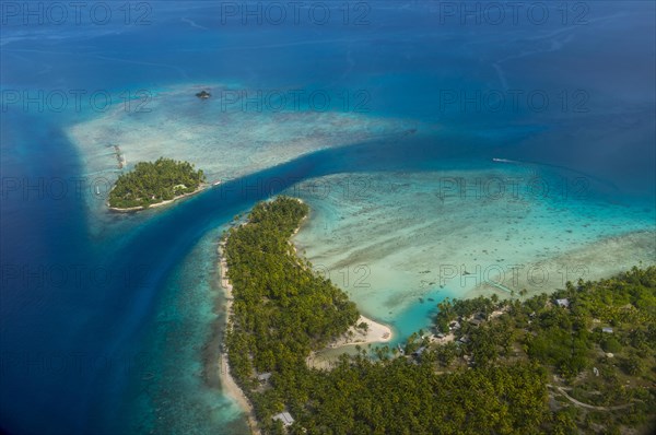 Aerial of Rangiroa