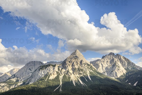 View of Ehrwalder Sonnenspitze