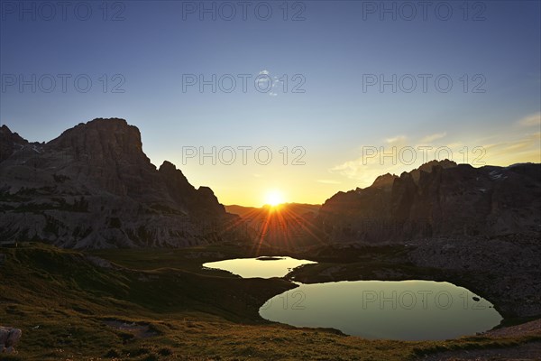 Sunrise over the Bodensee lakes