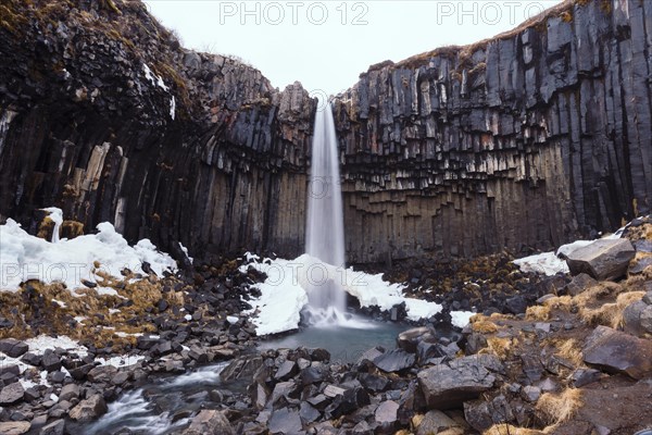 Svartifoss Waterfall