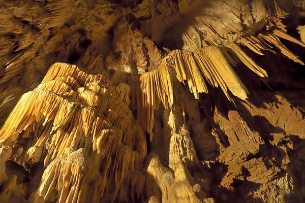 Stalactites and stalagmites