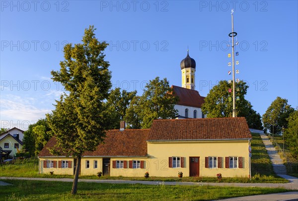 Poor house and church St. Georg and St. Wendelin